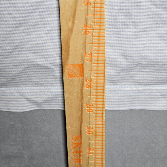 Peter Millar Polo Shirt Mens Large White Striped Pinehurst #2 Golf Logo Cotton - Picture 8 of 11